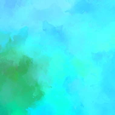 Canlı fırça darbeleriyle boyanmış. Renkli desenli resim. Fırçalanmış duvar kağıdını boya.