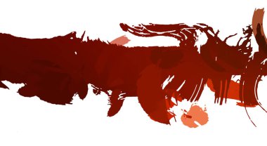 resmedilmiş sanat eseri. fırçalanmış canlı duvar kağıdı. Eşsiz ve yaratıcı illüstrasyon. Renkli fırça darbelerinin soyut arkaplanı. 