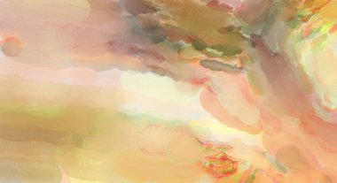 Taranmış Boyalı Soyut Arkaplan. Fırça darbesi ile boyanmış. Boya darbeleri. 2B Görüntü.