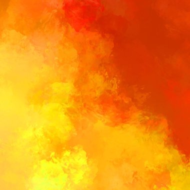 Canlı fırça darbeleriyle boyanmış. Renkli desenli resim. Fırçalanmış duvar kağıdını boya.