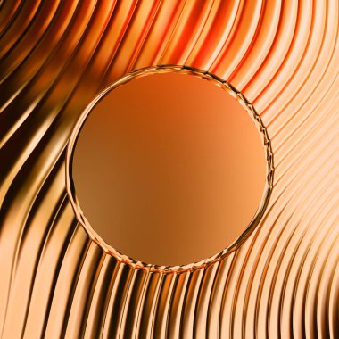 Soyut çerçeveli arkaplan. Renkli, canlı, dalgalı bir duvar kağıdı. Merkezi çerçeveli yaratıcı grafik 2d çizim. Dinamik şekilli modaya uygun sıvı örtüsü.