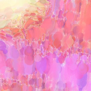 El yapımı sürreal soyut desenli suluboya. Modern sanatsal resim. 2D çizim. Arkaplan boyası karışımı. Yaratıcı duvar sanatı. Çağdaş sanat.