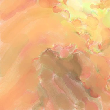 El yapımı sürreal soyut desenli suluboya. Modern sanatsal resim. 2D çizim. Arkaplan boyası karışımı. Yaratıcı duvar sanatı. Çağdaş sanat.