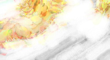 Taranmış Boyalı Soyut Arkaplan. Fırça darbesi ile boyanmış. Boya darbeleri. 2B Görüntü.