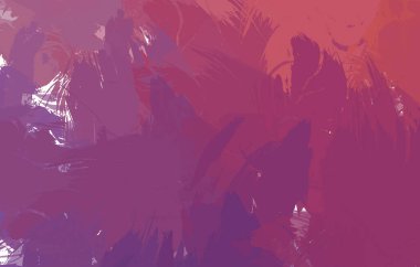 Sanatsal soyut arkaplan. Doku boyalı duvar kağıdı. Boya darbeleriyle yaratıcı bir illüstrasyon. Fırça desenli resim.