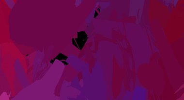 Sanatsal soyut arkaplan. Doku boyalı duvar kağıdı. Boya darbeleriyle yaratıcı bir illüstrasyon. Fırça desenli resim.