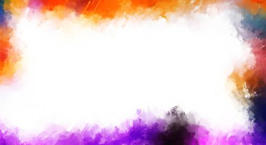 Modern sanat. Taranmış Boyalı Soyut Arkaplan. Fırça darbesi ile boyanmış. Boya darbeleri. 2B Görüntü