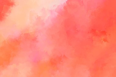 Renkli fırça darbelerinin 2D çizimi. Dekoratif desenli resim. canlı boya desenli arkaplan.