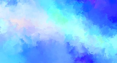 Yaratıcı soyut resim. Artistik fırça darbeleriyle donatılmış. Renkli ve canlı bir illüstrasyon. boyalı sanat.