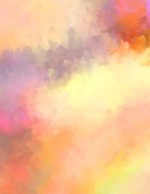 Renkli fırça darbelerinin soyut arkaplanı. fırçalanmış canlı duvar kağıdı. resmedilmiş sanat eseri. Eşsiz ve yaratıcı illüstrasyon.