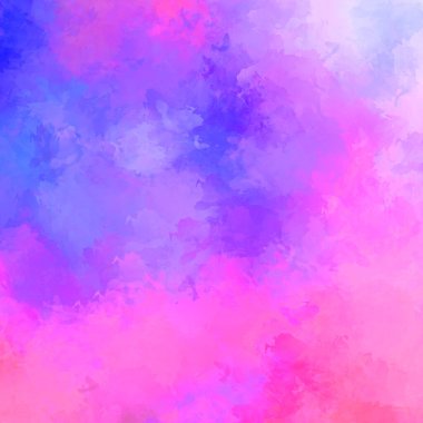 Canlı fırça darbeleriyle boyanmış. Renkli desenli resim. Fırçalanmış duvar kağıdını boya.