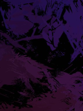 Vahşi fırça darbeleriyle yaratıcı soyut resim. Artistik fırça darbeleriyle donatılmış. Renkli ve canlı bir tasvir. Boyalı sanat.