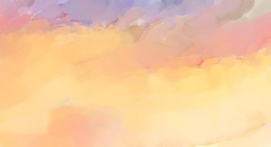 Taranmış Boyalı Soyut Arkaplan. Fırça darbesi ile boyanmış. Boya darbeleri. 2B Görüntü.