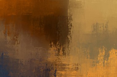 Çapraz vahşi fırça darbeleriyle arka plan. Renkli ve canlı bir tasvir. Boyalı sanat. Yaratıcı soyut resim.