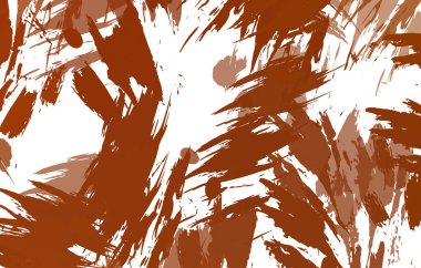 Sanatsal soyut arkaplan. Doku boyalı duvar kağıdı. Boya darbeleriyle yaratıcı bir illüstrasyon. Fırça desenli resim.