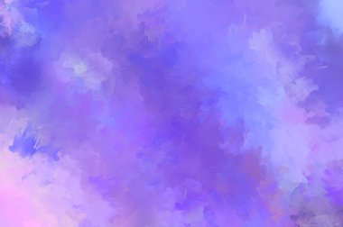 Renkli fırça darbelerinin 2D çizimi. Dekoratif desenli resim. canlı boya desenli arkaplan.