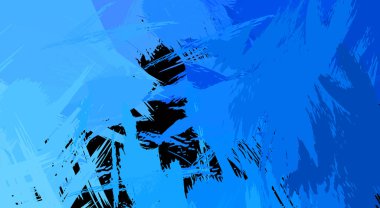 Sanatsal soyut arkaplan. Doku boyalı duvar kağıdı. Boya darbeleriyle yaratıcı bir illüstrasyon. Fırça desenli resim.