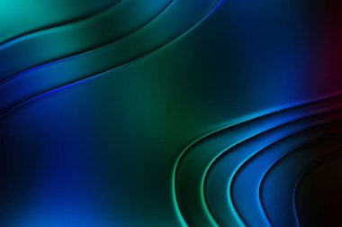 Soyut desen parlak renk arkaplanı. Canlı, dalgalı, dalgalı doku duvarı. Yaratıcı ve güzel duvar kâğıdı.