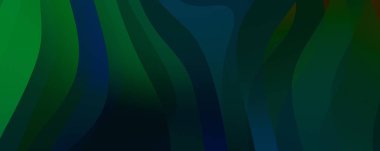 Soyut arkaplan. Renkli dalgalı tasarım duvar kağıdı. yaratıcı grafik 2D çizim. Dinamik şekilli modaya uygun sıvı örtüsü.