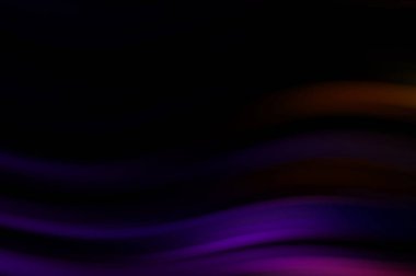 Siyah arka planda renkli düz çizgiler. Sıvı ve sıvı renkli dalgalar karanlıkta akıyor. Duvar kağıdı, afiş, arkaplan, kart, kitap, kapak, poster, afiş, broşür