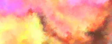 Sanatsal canlılık ve renkli duvar kağıdı. Taranmış Soyut Arkaplan. Fırça darbeli resim. 