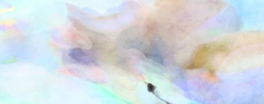 El yapımı sürreal soyut desenli suluboya. Modern sanatsal resim. 2D çizim. Arkaplan boyası karışımı. Yaratıcı duvar sanatı. Çağdaş sanat