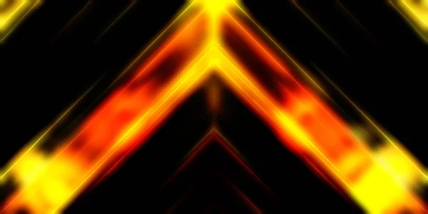 Abstract Stralende Geometrische Lichten Achtergrond Fractale Symmetrische Grafische Illustratie Intersecterende — Stockfoto