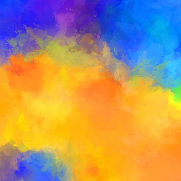 Boya darbeleri. 2D İllüstrasyon. Taranmış Boyalı Soyut Arkaplan. Fırça darbesi ile boyanmış. Modern sanat.