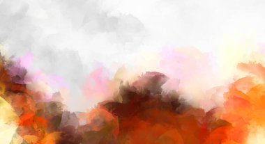 Sanatsal canlılık ve renkli duvar kağıdı. Taranmış Soyut Arkaplan. Fırça darbeli resim. 