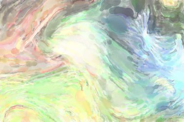 Modern sanat eserleri. Artistik suluboya fon malzemesi. Eşsiz suluboya rastgele desen. Yaratıcı soyutlama. Dijital doku duvar kağıdı. 2d illüstrasyon. 