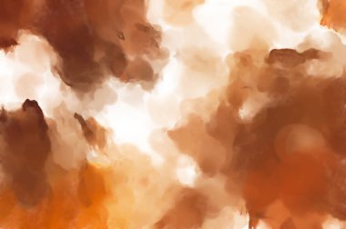 El yapımı sürreal soyut desenli suluboya. Modern sanatsal resim. 2D çizim. Arkaplan boyası karışımı. Yaratıcı duvar sanatı. Çağdaş sanat