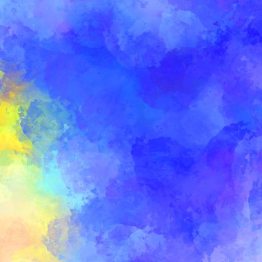 Boya darbeleri. 2D İllüstrasyon. Taranmış Boyalı Soyut Arkaplan. Fırça darbesi ile boyanmış. Modern sanat.