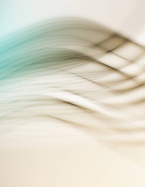 Soyut, enerjik bir arkaplan. Renkli, dalgalı duvar kâğıdı. Grafik çizimi. Üst üste gelen yumuşak dalgalı çizgiler.