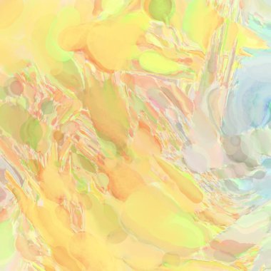 Soyut doku. Yüzeyde etkileyici el yapımı suluboya. Suluboya fırça darbeleri. Modern sanat. Çok renkli arkaplan. Çağdaş duvar sanatı. Renkli bir fon. 2d illüstrasyon.