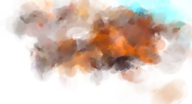 Çılgın suluboya şablonu. Yaratıcı soyutlama. Modern sanat eserleri. 2D çizim. Dijital doku duvar kağıdı. Sanatsal sulu arkaplan malzemesi. 