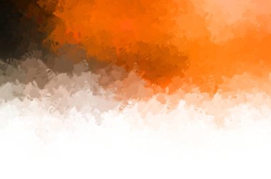 Modern sanat. Taranmış Boyalı Soyut Arkaplan. Fırça darbesi ile boyanmış. Boya darbeleri. 2B Görüntü.