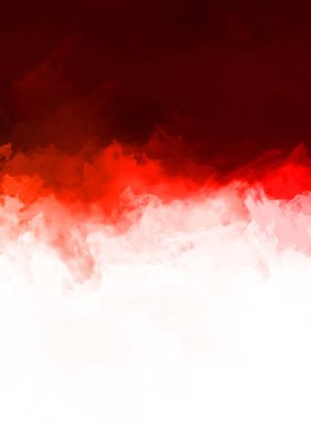 Renkli fırça darbelerinin 2D çizimi. Dekoratif desenli resim. canlı boya desenli arkaplan.