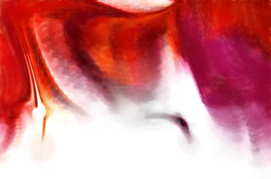 Modern sanat. Renkli çağdaş sanat eserleri. Renkli boya darbeleri. Soyut arkaplanda fırça darbeleri. fırça boyası.