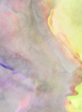 El yapımı sürreal soyut desenli suluboya. Modern sanatsal resim. 2D çizim. Arkaplan boyası karışımı. Yaratıcı duvar sanatı. Çağdaş sanat