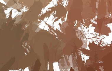 Sanatsal soyut arkaplan. Doku boyalı duvar kağıdı. Boya darbeleriyle yaratıcı bir illüstrasyon. Fırça desenli resim.