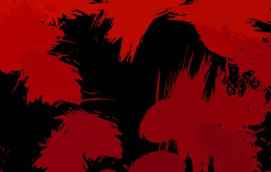 Sanatsal soyut arkaplan. Doku boyalı duvar kağıdı. Boya darbeleriyle yaratıcı bir illüstrasyon. Fırça desenli resim.