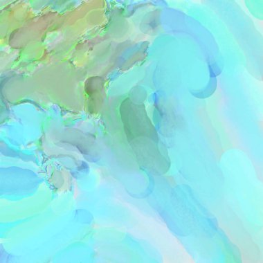 El yapımı sürreal soyut desenli suluboya. Modern sanatsal resim. 2D çizim. Arkaplan boyası karışımı. Yaratıcı duvar sanatı. Çağdaş sanat.