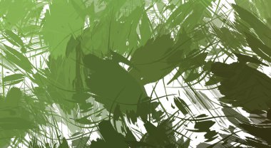 Renkli fırça darbelerinin 2B çizimi. Dekoratif doku resmi. Canlı boya desenli arka plan. Kaotik fırça darbeleri resim.