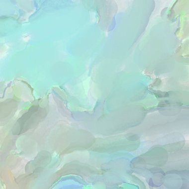 Çağdaş sanat. El işçiliğinin renkli dokusu. Modern resim. Yüzeyde suluboya vuruşlar. Sanatsal arkaplan resmi. Tablo üzerinde soyut resim. Fırça darbeleri. 