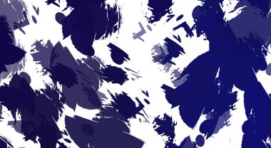 Renkli fırça darbelerinin 2B çizimi. Dekoratif doku resmi. Canlı boya desenli arka plan. Kaotik fırça darbeleri resim.