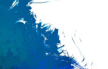 Duvar sanatı Eşsiz ve yaratıcı illüstrasyon. Fırça darbesi ile boyanmış. Renkli fırça darbelerinin soyut arkaplanı. Fırçalanmış canlı duvar kâğıdı. Boyalı sanatsal yaratım.