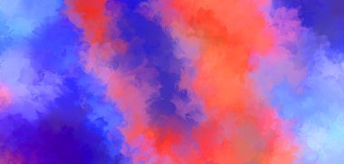 Sanatsal soyut arkaplan. Doku boyalı duvar kağıdı. Boya darbeleriyle yaratıcı bir illüstrasyon. Fırça desenli resim.