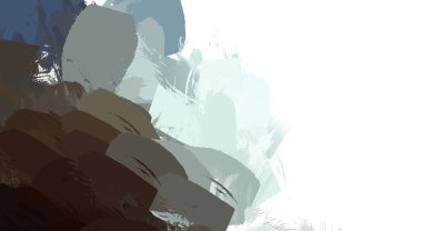 Taranmış Boyalı Soyut Arkaplan. Vahşi kaotik fırça darbeleri. Boya darbeleri. 2D İllüstrasyon. Fırça darbeli resim. 