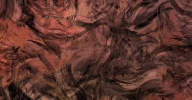 Modern sanat. Taranmış Boyalı Soyut Arkaplan. Fırça darbesi ile boyanmış. Boya darbeleri. 2B Görüntü