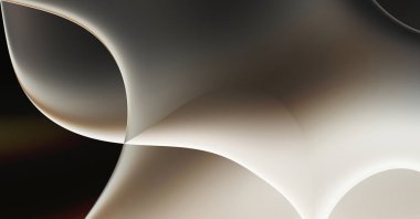 Soyut arkaplan. Değişken renk değişim dalgaları, dinamik hareketlerle. Işık dalgalarının neon renkli soyut tasarımı. Duvar kağıdı, afiş, arkaplan, kart, kitap illüstrasyonu, web sitesi.